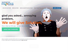 Tablet Screenshot of marketingmonks.com